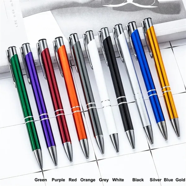 Metal press ballpoint pen - Metal press ballpoint pen - Image 1 of 4