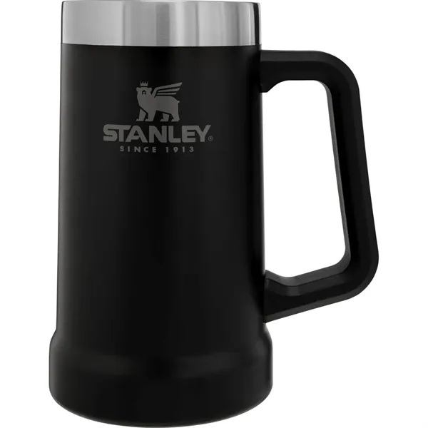 24 oz Stanley® Stainless Insulated Big Grip Beer Stein Mug - 24 oz Stanley® Stainless Insulated Big Grip Beer Stein Mug - Image 2 of 2