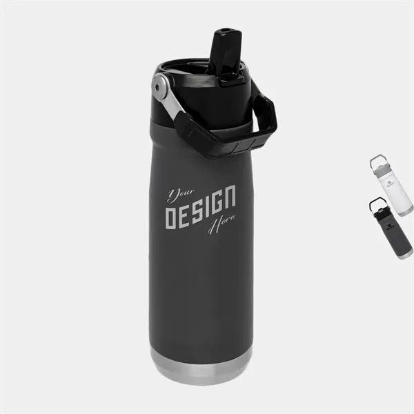 22 oz Stanley® Stainless Insulated Flip Straw Water Bottle - 22 oz Stanley® Stainless Insulated Flip Straw Water Bottle - Image 0 of 5
