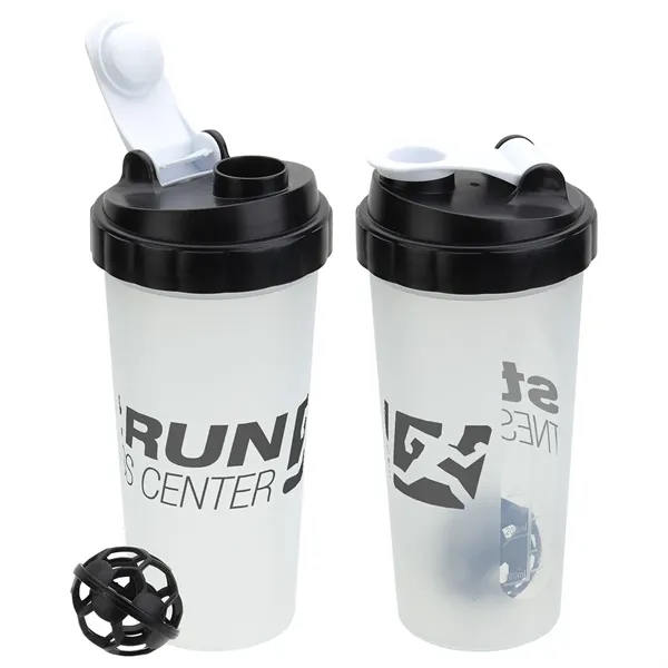 Flip-Top 20 oz Plastic Shaker Tumbler - Flip-Top 20 oz Plastic Shaker Tumbler - Image 0 of 0