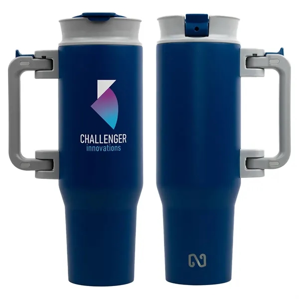 NAYAD® Genesis 40 oz Stainless Steel Double-Wall Mug with F - NAYAD® Genesis 40 oz Stainless Steel Double-Wall Mug with F - Image 2 of 5