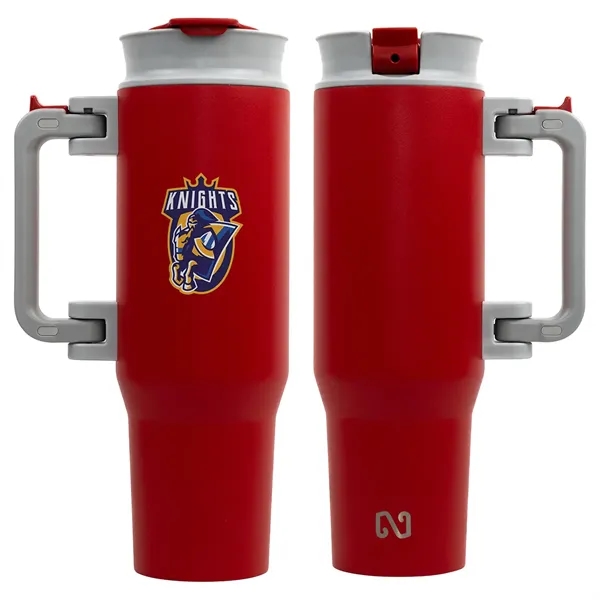 NAYAD® Genesis 40 oz Stainless Steel Double-Wall Mug with F - NAYAD® Genesis 40 oz Stainless Steel Double-Wall Mug with F - Image 3 of 5