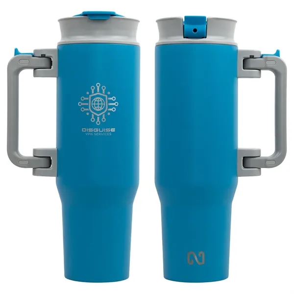 NAYAD® Genesis 40 oz Stainless Steel Double-Wall Mug with F - NAYAD® Genesis 40 oz Stainless Steel Double-Wall Mug with F - Image 4 of 5