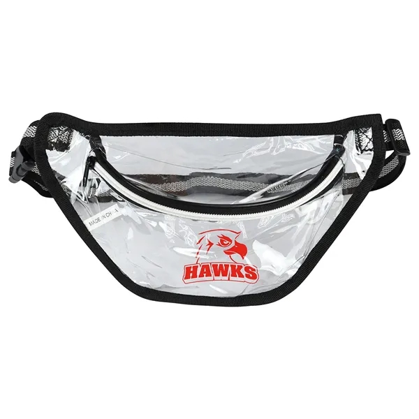 Diamond Clear TPU Belt Bag - Diamond Clear TPU Belt Bag - Image 2 of 4
