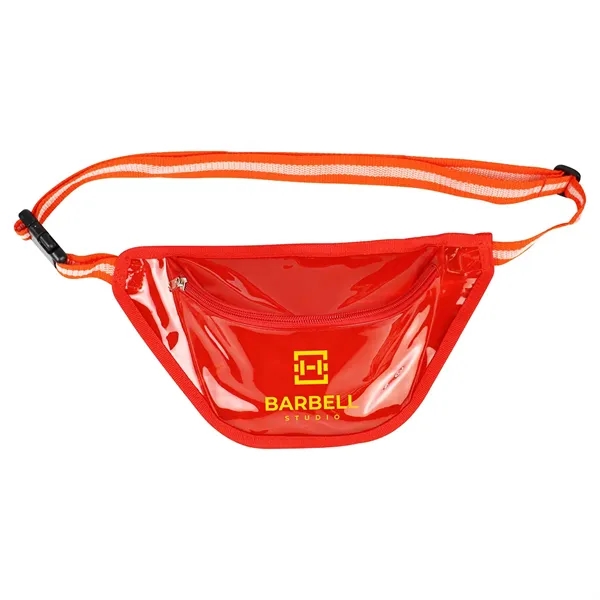 Diamond Clear TPU Belt Bag - Diamond Clear TPU Belt Bag - Image 3 of 4