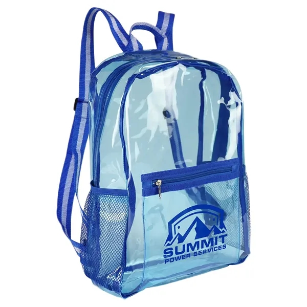 Diamond Clear TPU Backpack - Diamond Clear TPU Backpack - Image 1 of 4