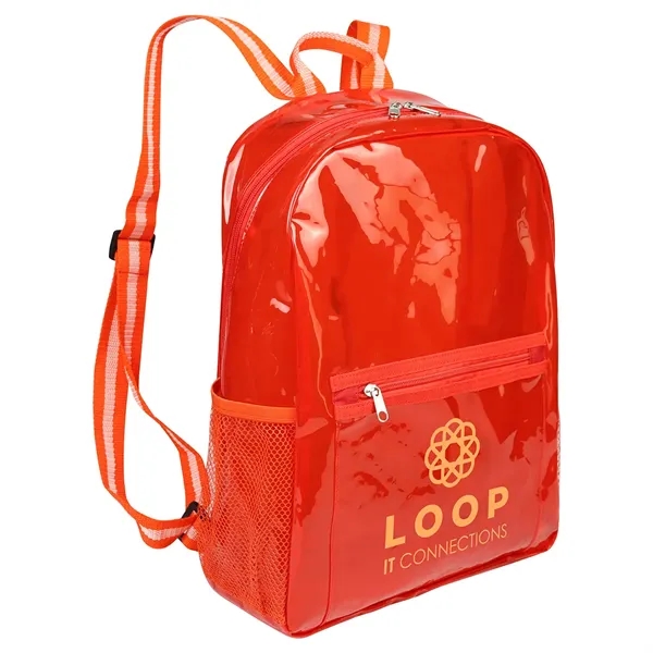 Diamond Clear TPU Backpack - Diamond Clear TPU Backpack - Image 3 of 4