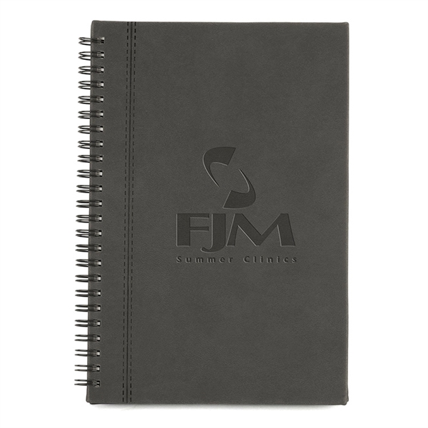 Bergamo Soft-touch Spiral Notebook