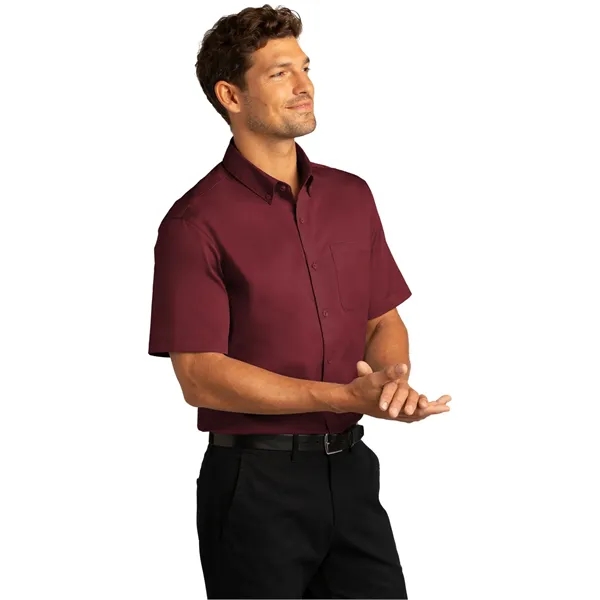 Port Authority Short Sleeve SuperPro React Twill Shirt. - Port Authority Short Sleeve SuperPro React Twill Shirt. - Image 91 of 91