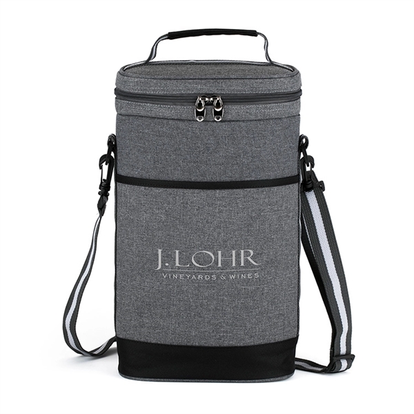 Custom Paso Robles Wine Bottle Cooler Bag