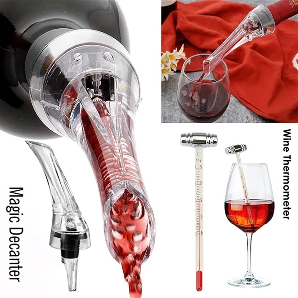 Wine Bottle Opener 11 Piece Set - Wine Bottle Opener 11 Piece Set - Image 2 of 5