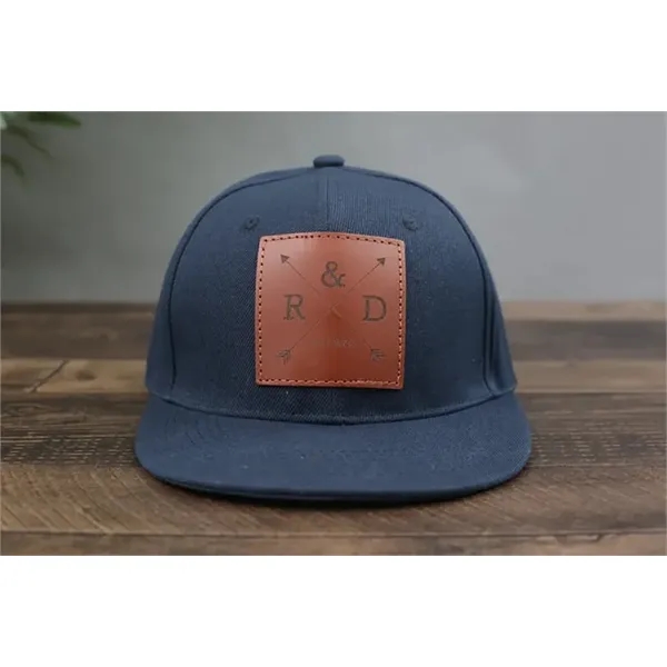 Custom Leather Patch Hat-Golf, Gift for Father's Day,Trucker - Custom Leather Patch Hat-Golf, Gift for Father's Day,Trucker - Image 6 of 16