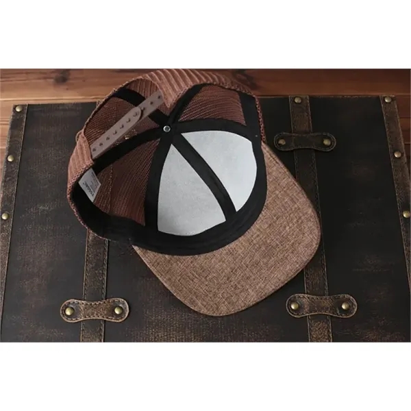 Custom Leather Patch Hat-Golf, Gift for Father's Day,Trucker - Custom Leather Patch Hat-Golf, Gift for Father's Day,Trucker - Image 9 of 12