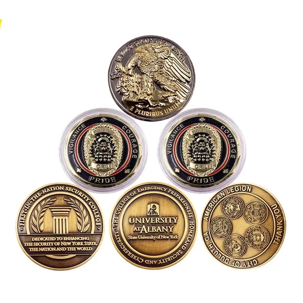 Custom Challenge Coins - Custom Challenge Coins - Image 1 of 7