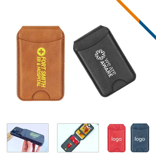 Ruiey 2in1 Phone Magnetic Card Holder - Ruiey 2in1 Phone Magnetic Card Holder - Image 0 of 6