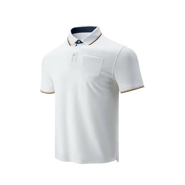 Mens Golf Shirt Performance Sport Short Sleeve - Mens Golf Shirt Performance Sport Short Sleeve - Image 9 of 9