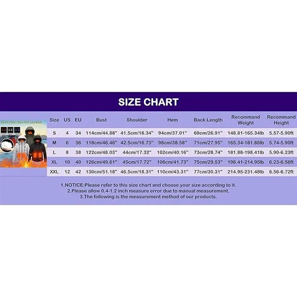 USB Powered Heated Vest-5 Heating Areas - USB Powered Heated Vest-5 Heating Areas - Image 4 of 4