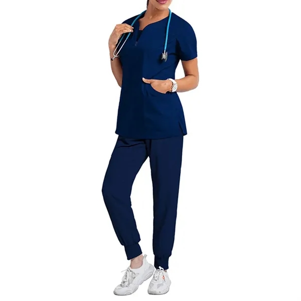 Women'S Workwear Core Stretch V-Neck Suit - Women'S Workwear Core Stretch V-Neck Suit - Image 2 of 11