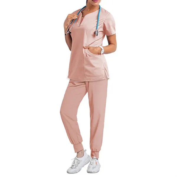 Women'S Workwear Core Stretch V-Neck Suit - Women'S Workwear Core Stretch V-Neck Suit - Image 5 of 11