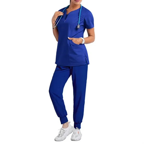 Women'S Workwear Core Stretch V-Neck Suit - Women'S Workwear Core Stretch V-Neck Suit - Image 6 of 11