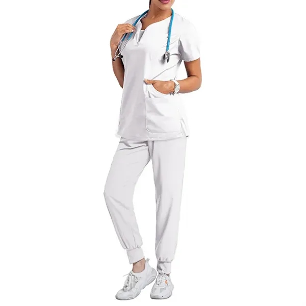 Women'S Workwear Core Stretch V-Neck Suit - Women'S Workwear Core Stretch V-Neck Suit - Image 9 of 11