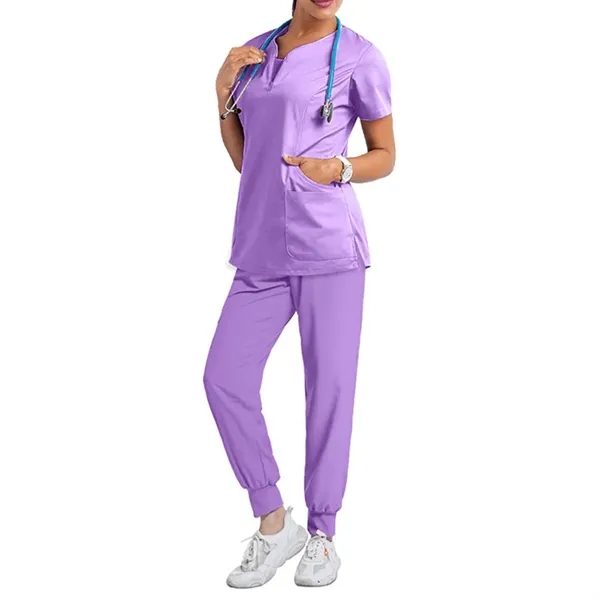 Women'S Workwear Core Stretch V-Neck Suit - Women'S Workwear Core Stretch V-Neck Suit - Image 10 of 11