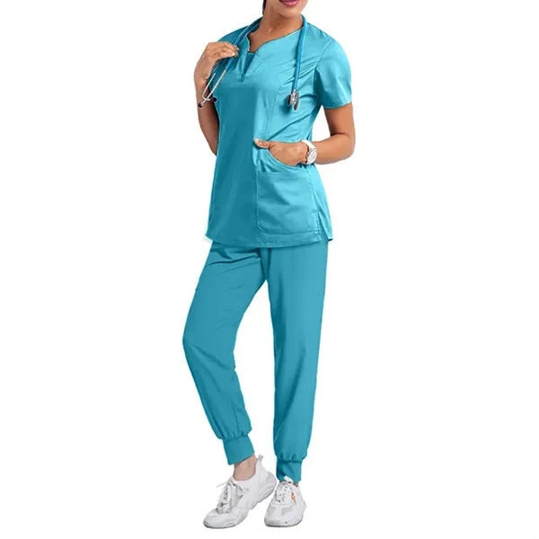 Women'S Workwear Core Stretch V-Neck Suit - Women'S Workwear Core Stretch V-Neck Suit - Image 11 of 11