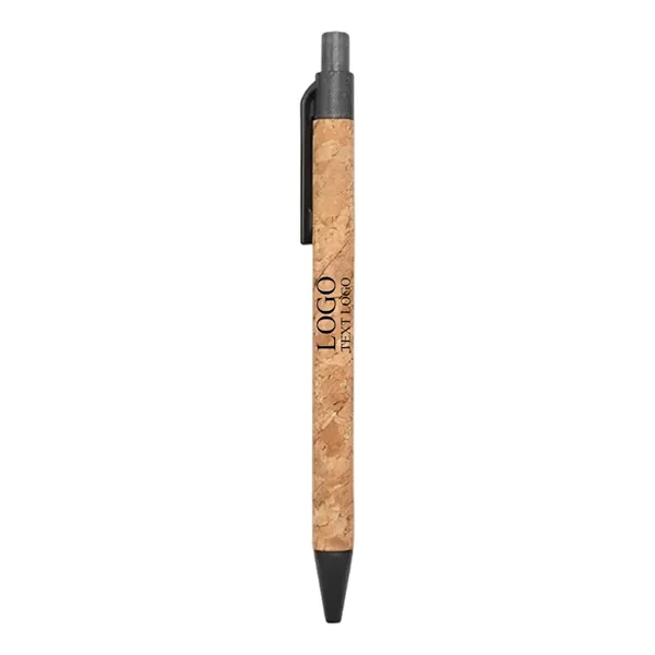 Wheat straw cork tube ballpoint pen - Wheat straw cork tube ballpoint pen - Image 1 of 5