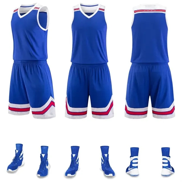 Custom School Adult Basketball Uniforms Team Jerseys - Custom School Adult Basketball Uniforms Team Jerseys - Image 5 of 14