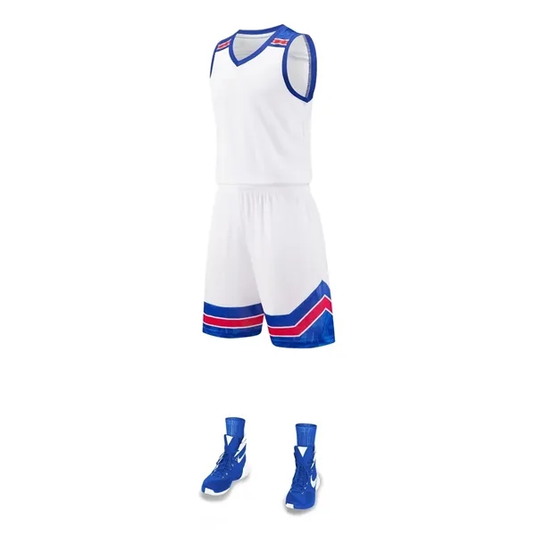 Custom School Adult Basketball Uniforms Team Jerseys - Custom School Adult Basketball Uniforms Team Jerseys - Image 7 of 14