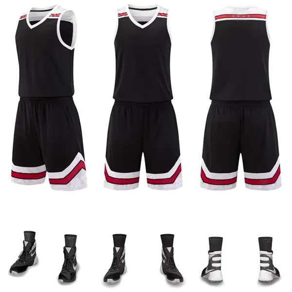 Custom School Adult Basketball Uniforms Team Jerseys - Custom School Adult Basketball Uniforms Team Jerseys - Image 9 of 14