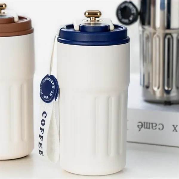 Umbrella Coffee Cup Gift Box Set Stainless Steel Mug - Umbrella Coffee Cup Gift Box Set Stainless Steel Mug - Image 2 of 2