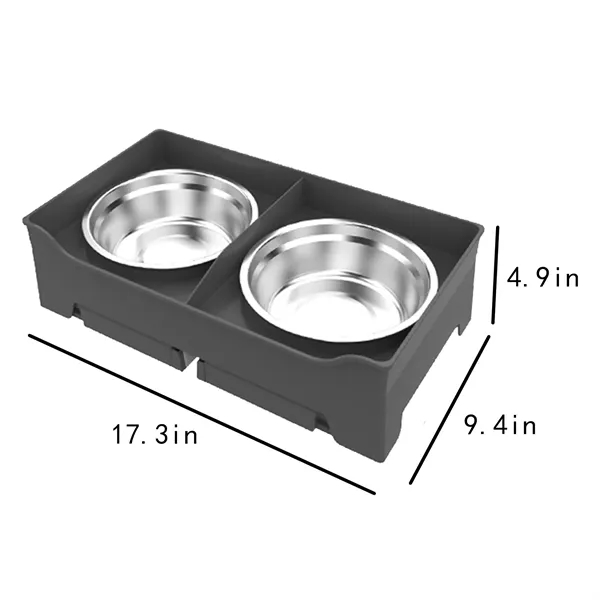 Adjustable Height Pet Bowl Dog Cat Splash Proof - Adjustable Height Pet Bowl Dog Cat Splash Proof - Image 1 of 1