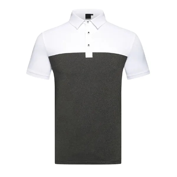 Men Polo Shirts Casual Short Sleeve Tennis Golf Sports - Men Polo Shirts Casual Short Sleeve Tennis Golf Sports - Image 4 of 6