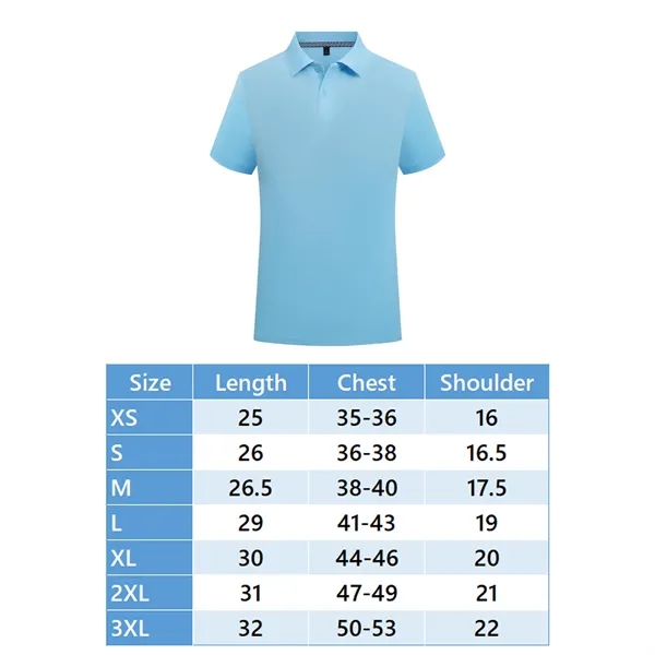 Unisex Golf Shirt Moisture Wicking Quick-Dry - Unisex Golf Shirt Moisture Wicking Quick-Dry - Image 1 of 14