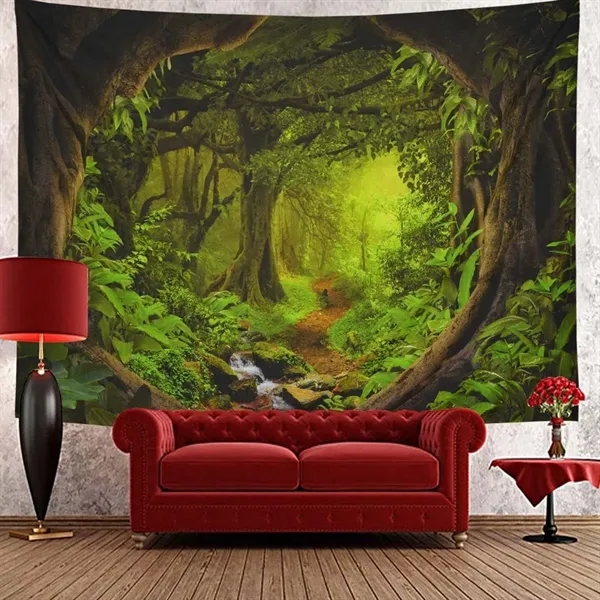 Image Text Custom Bedroom Decor Banner Wall Tapestry - Image Text Custom Bedroom Decor Banner Wall Tapestry - Image 3 of 4