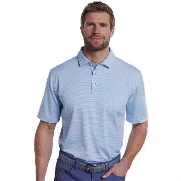 STITCH® Atlantic Stripe Polo Shirt - Men's - STITCH® Atlantic Stripe Polo Shirt - Men's - Image 1 of 9