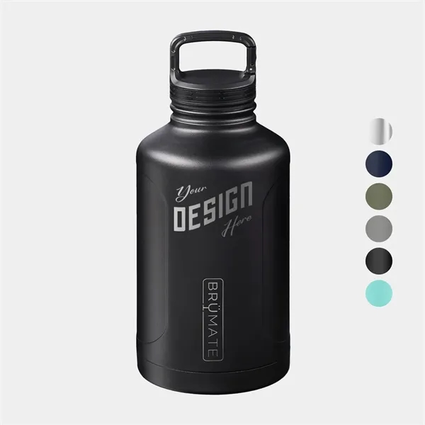 64 oz BruMate® Stainless Steel Insulated Beer Growler - 64 oz BruMate® Stainless Steel Insulated Beer Growler - Image 0 of 7