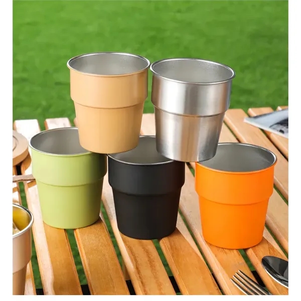 Stainless Steel Beer Cup - Stainless Steel Beer Cup - Image 2 of 2