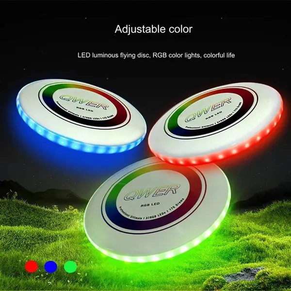 10.75'' LED Flying Disc-RGB - 10.75'' LED Flying Disc-RGB - Image 1 of 5