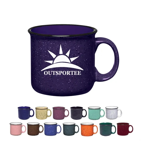 15 oz Campfire Mug Ceramic for Tea Coffee - 15 oz Campfire Mug Ceramic for Tea Coffee - Image 0 of 7