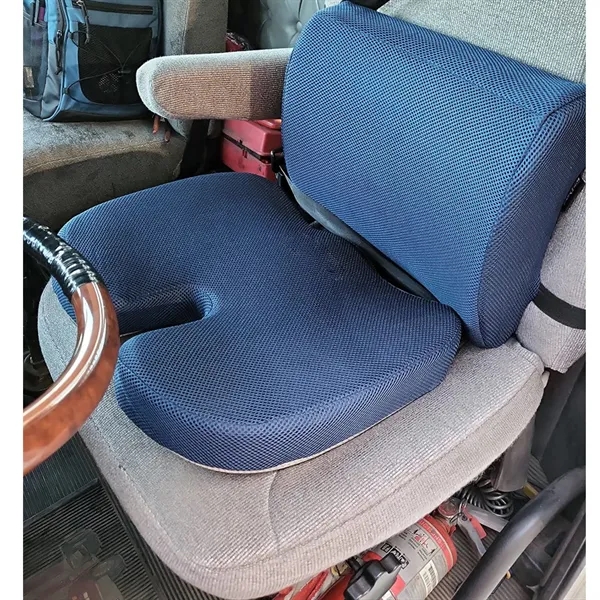 Seat Cushion & Lumbar Support Set for Office Chair, Car - Seat Cushion & Lumbar Support Set for Office Chair, Car - Image 7 of 8