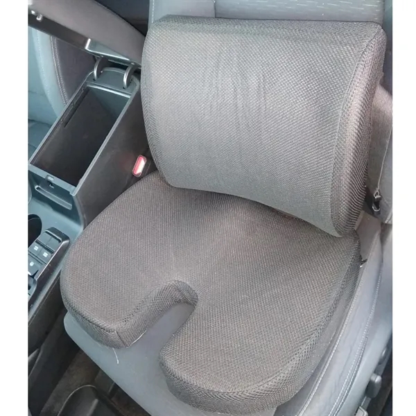 Seat Cushion & Lumbar Support Set for Office Chair, Car - Seat Cushion & Lumbar Support Set for Office Chair, Car - Image 8 of 8