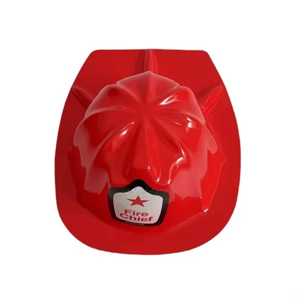 Kids Firefighter Fire Chief Hat Fireman Costume Helmet - Kids Firefighter Fire Chief Hat Fireman Costume Helmet - Image 3 of 3