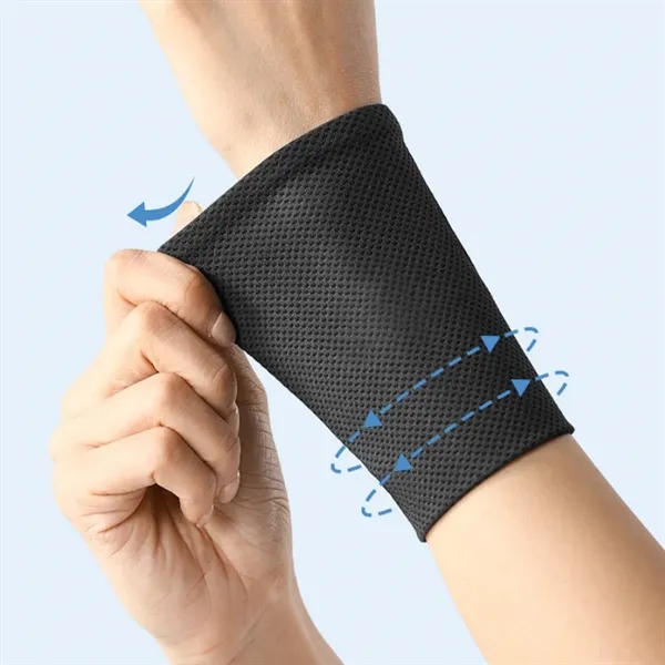 Cool Sweat Absorption Tennis Running Sports Wrist Band - Cool Sweat Absorption Tennis Running Sports Wrist Band - Image 2 of 4