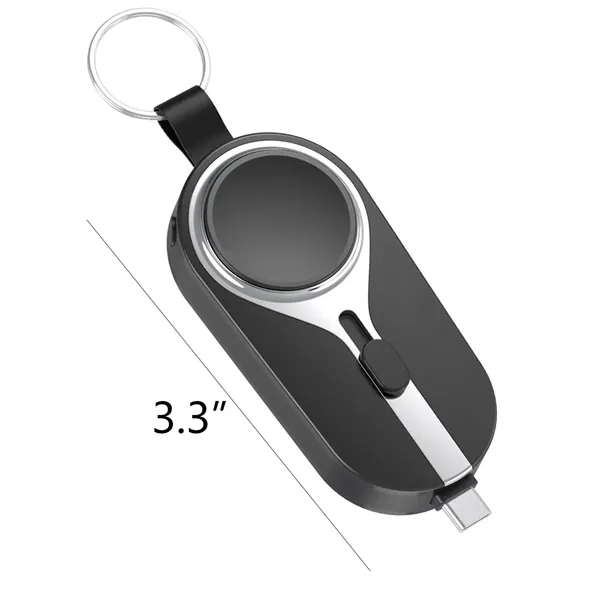 2000mAh Portable Power Bank With Keychain - 2000mAh Portable Power Bank With Keychain - Image 5 of 5