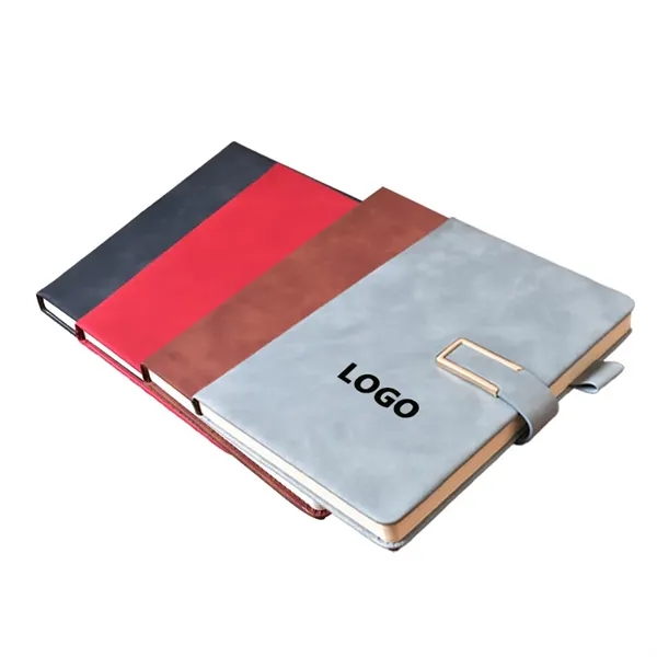 A5 PU Leather Hardcover Thick Lined Journal Ruled Notebook - A5 PU Leather Hardcover Thick Lined Journal Ruled Notebook - Image 0 of 3