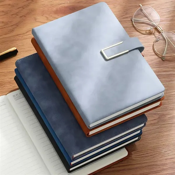 A5 PU Leather Hardcover Thick Lined Journal Ruled Notebook - A5 PU Leather Hardcover Thick Lined Journal Ruled Notebook - Image 3 of 3