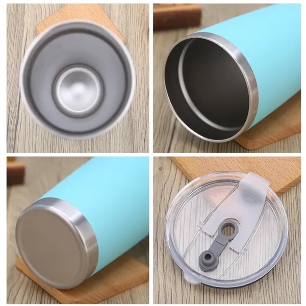 20oz Stainless Steel Matte Finish Vacuum Insulated Tumbler - 20oz Stainless Steel Matte Finish Vacuum Insulated Tumbler - Image 3 of 3