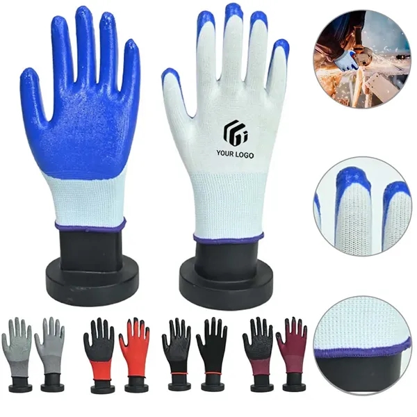 Stock Wear-resistant Non-slip Garden Mechanic Work Gloves - Stock Wear-resistant Non-slip Garden Mechanic Work Gloves - Image 0 of 4